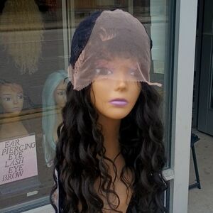 Lace front wig